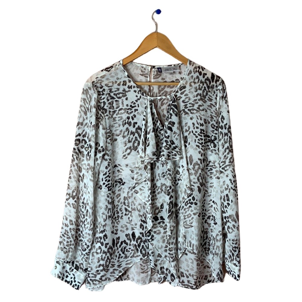 ‘JENNIFER LOPEZ’ CHEETAH PRINT TOP!!